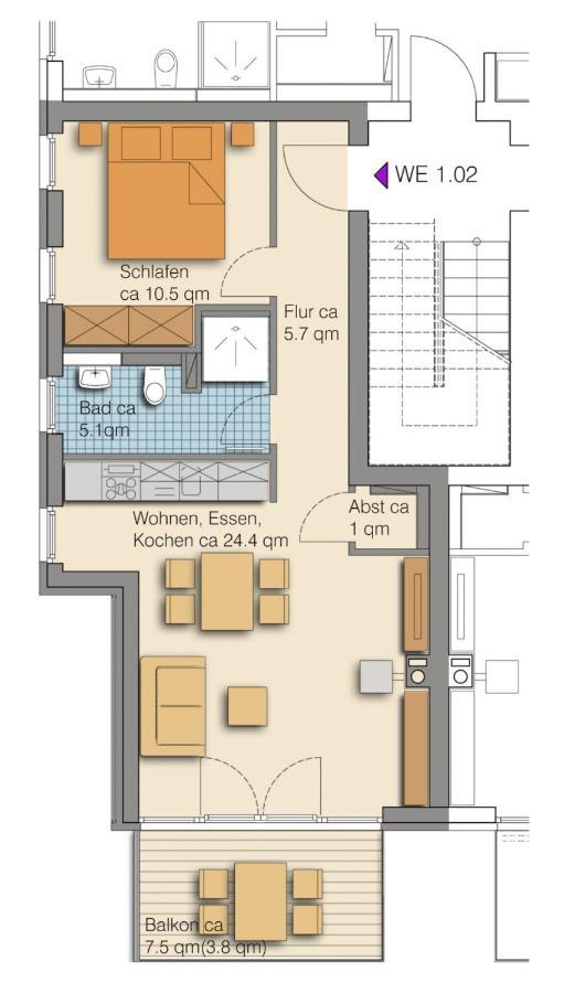 Ferienwohnung Auszeit Glowe Esterno foto